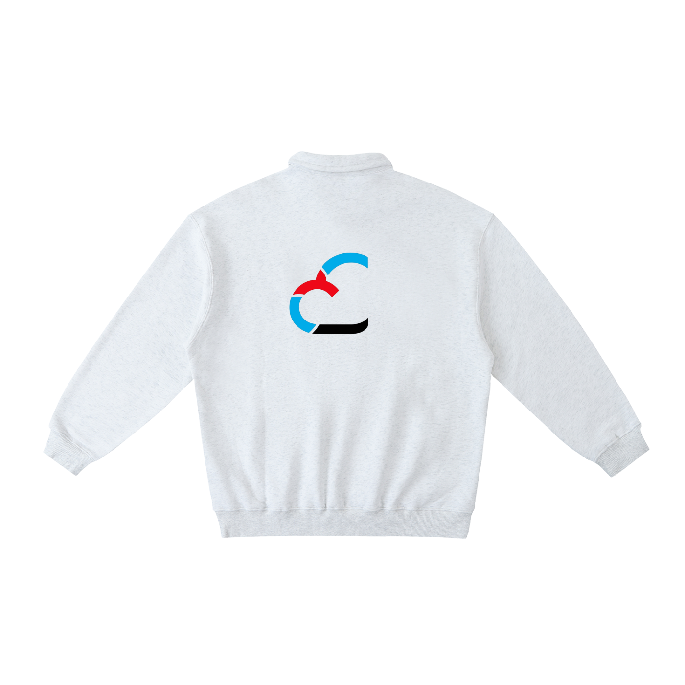 Heavyweight Polo-Collar Sweatshirt