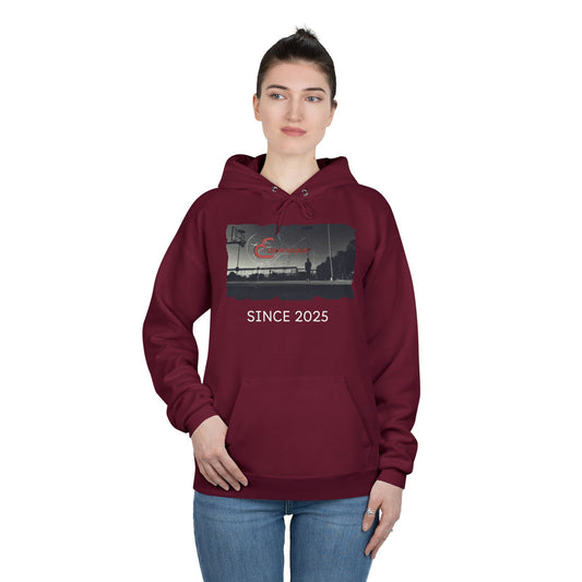 ChewyCloud™ 'Since 2025' Graphic Hoodie — Urban Skyline Pullover