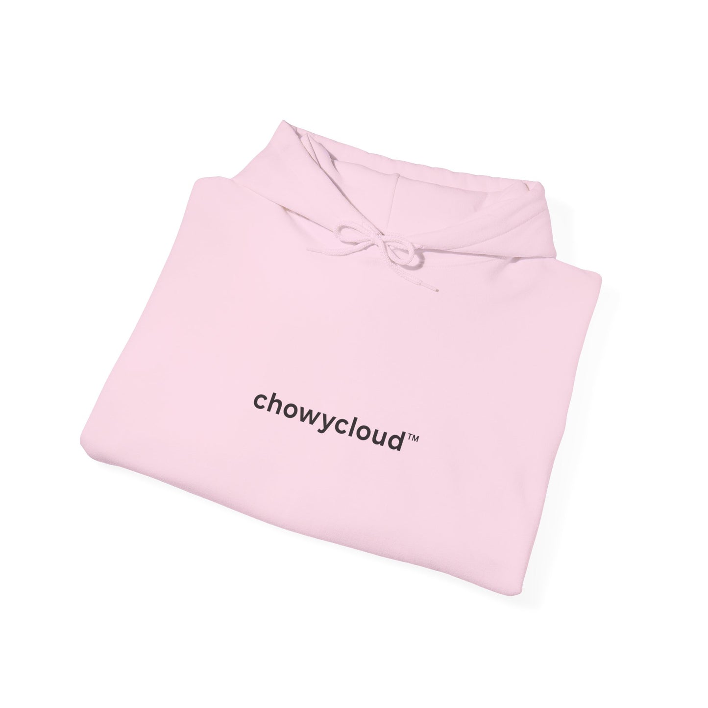 chowycloud text hoodie | minimalist logo sweatshirt