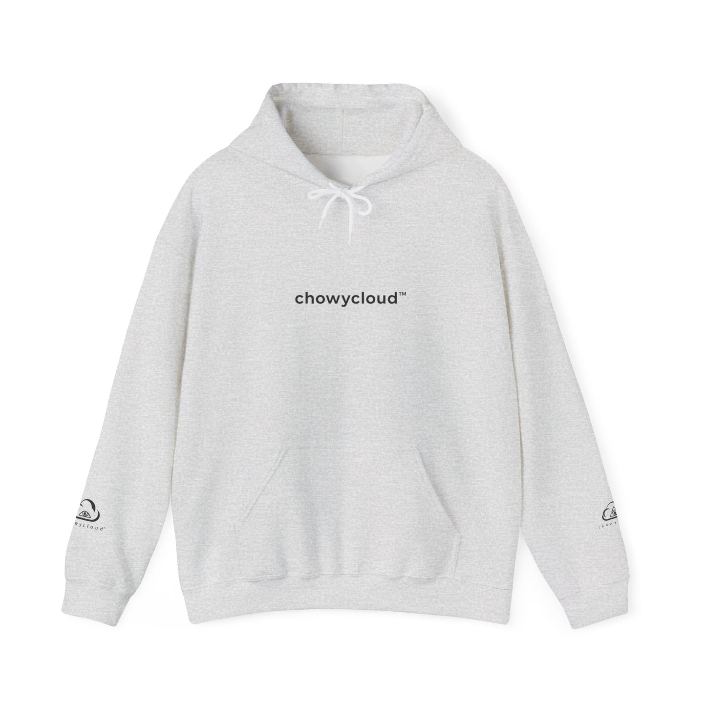 chowycloud text hoodie | minimalist logo sweatshirt
