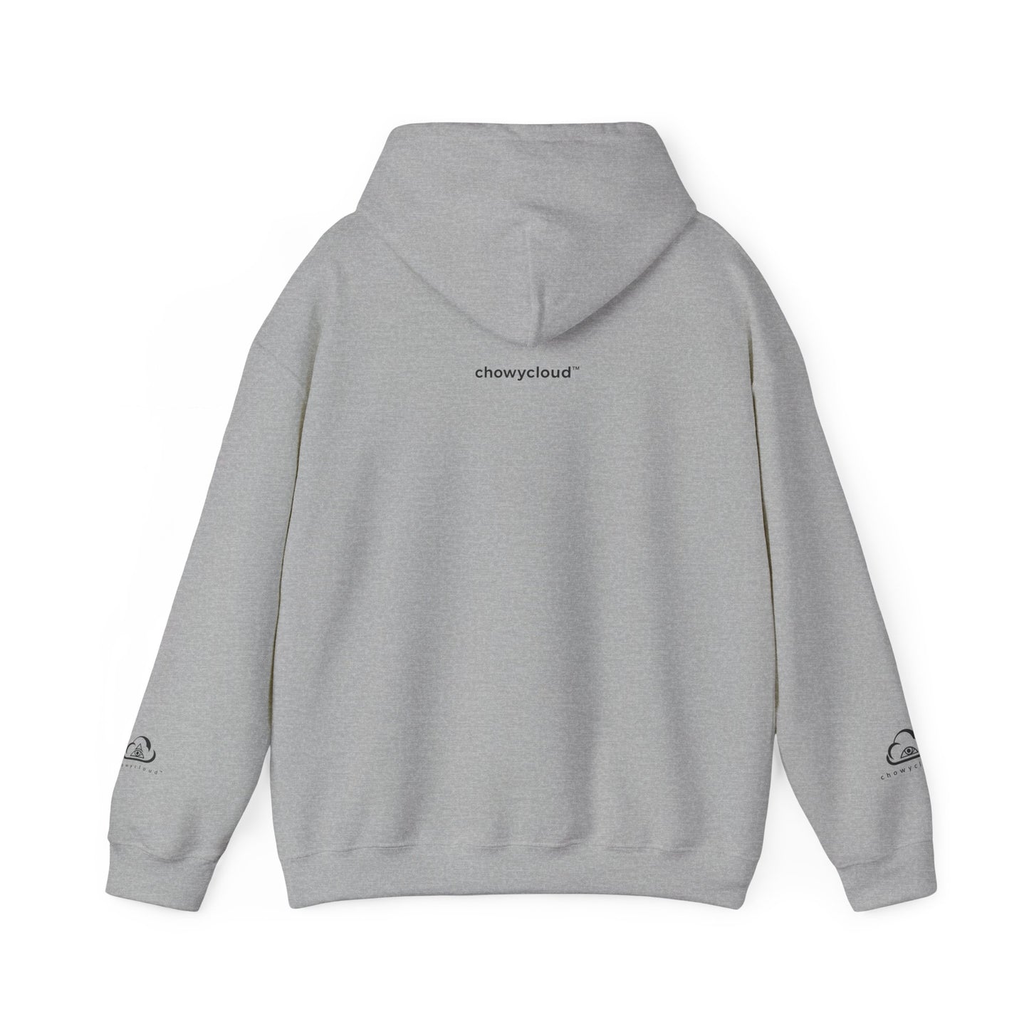 chowycloud text hoodie | minimalist logo sweatshirt