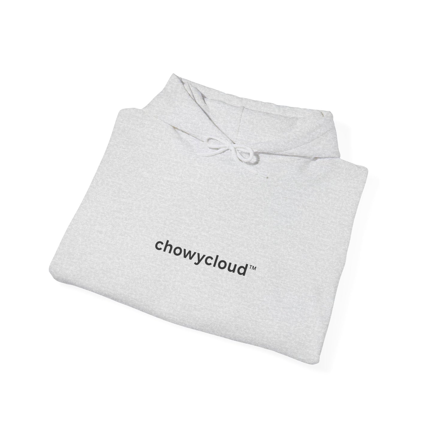 chowycloud text hoodie | minimalist logo sweatshirt