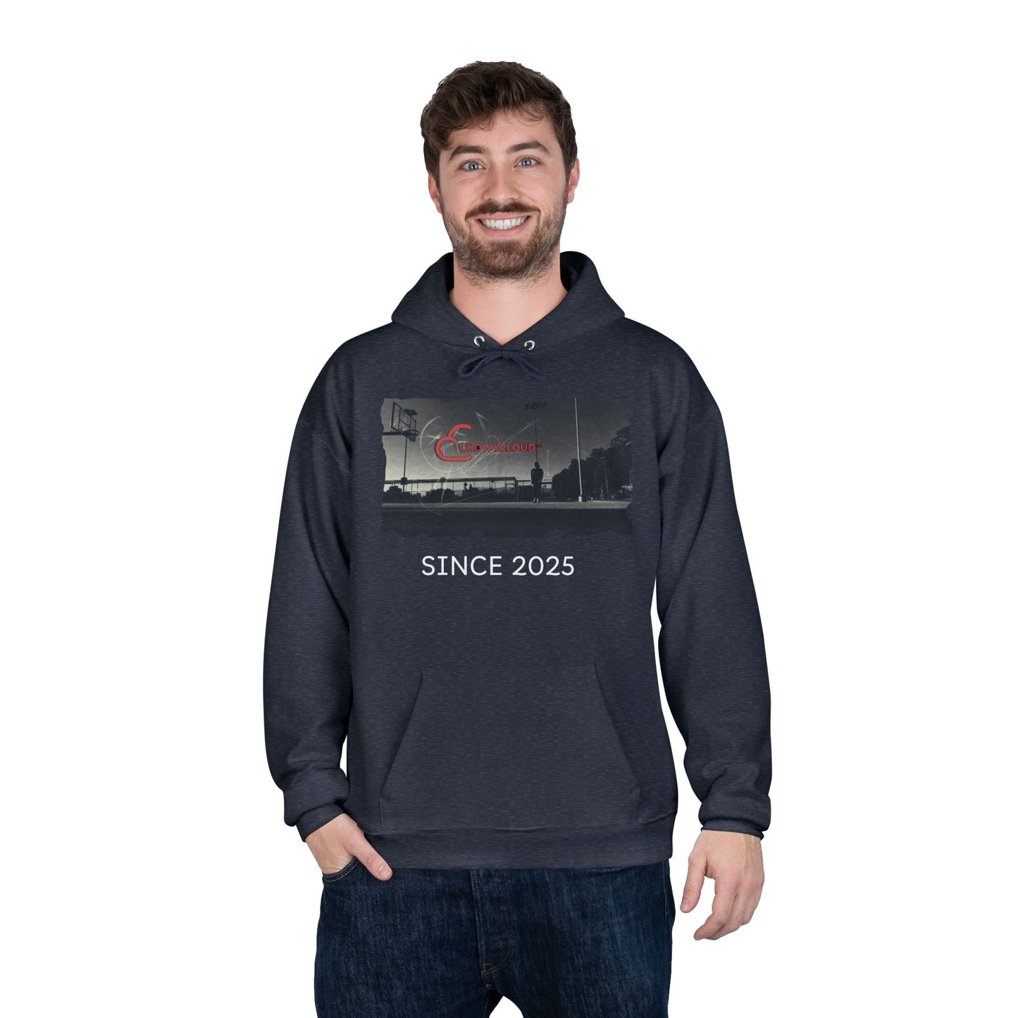 ChewyCloud™ 'Since 2025' Graphic Hoodie — Urban Skyline Pullover