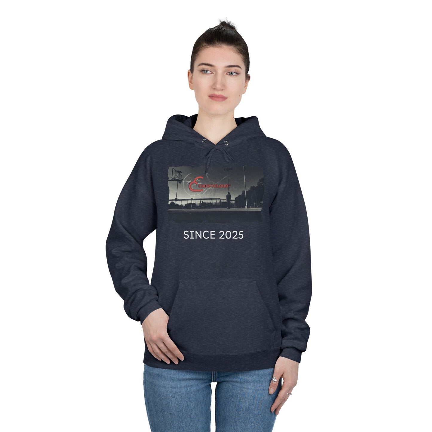 ChewyCloud™ 'Since 2025' Graphic Hoodie — Urban Skyline Pullover