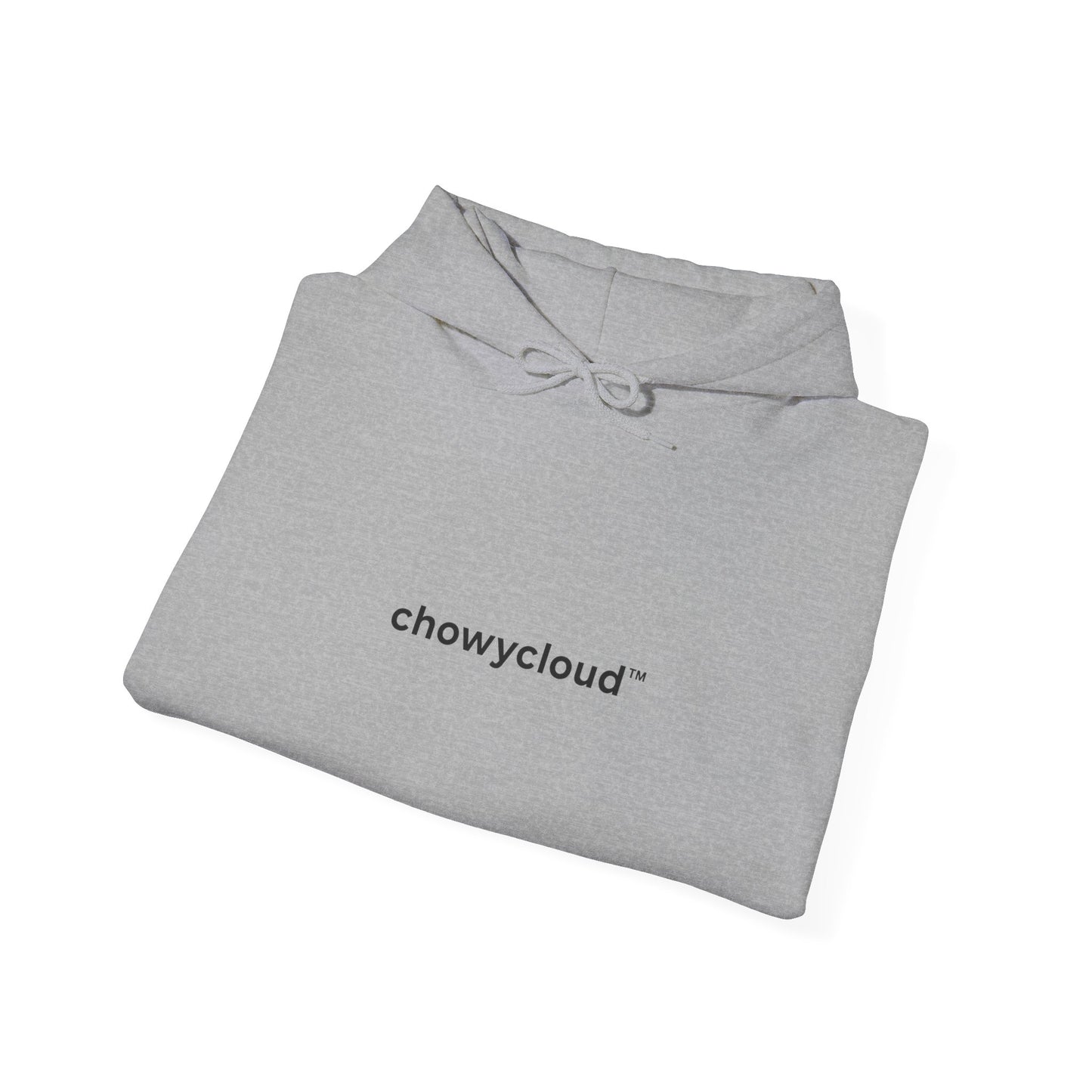 chowycloud text hoodie | minimalist logo sweatshirt