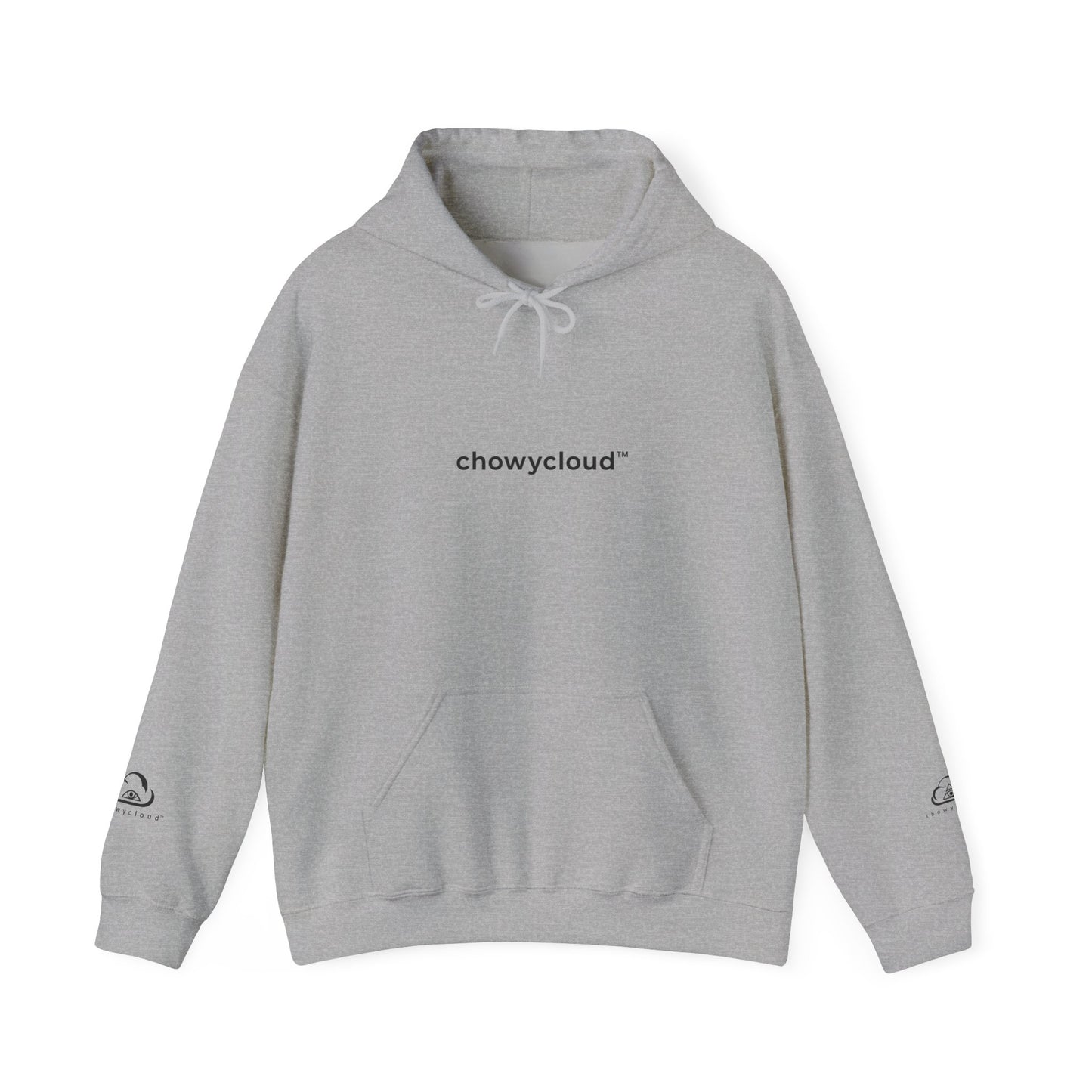 chowycloud text hoodie | minimalist logo sweatshirt