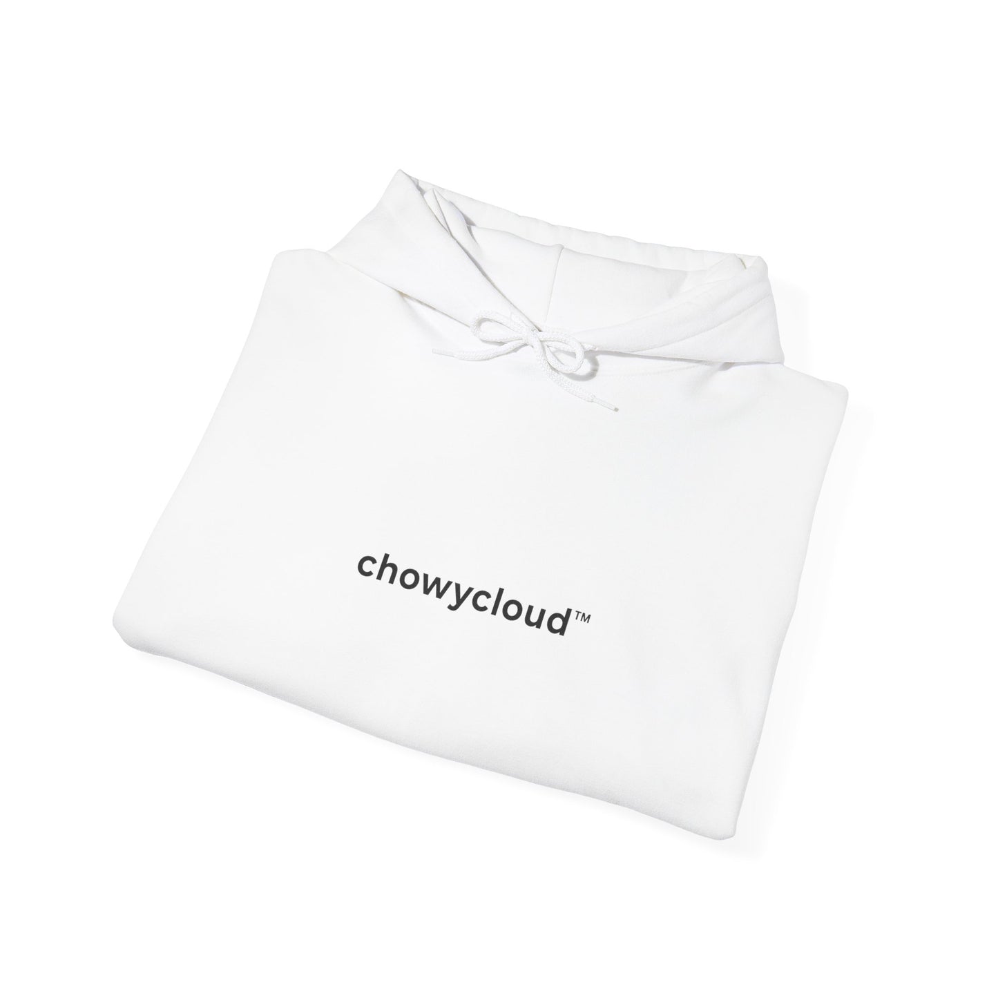 chowycloud text hoodie | minimalist logo sweatshirt