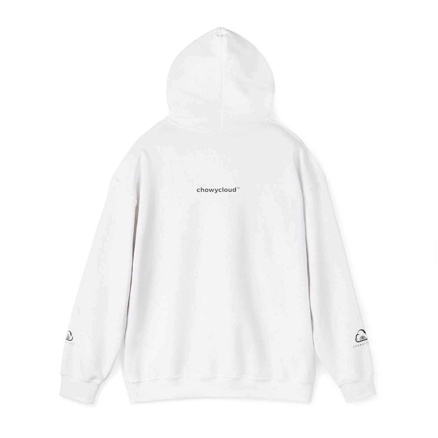 chowycloud text hoodie | minimalist logo sweatshirt