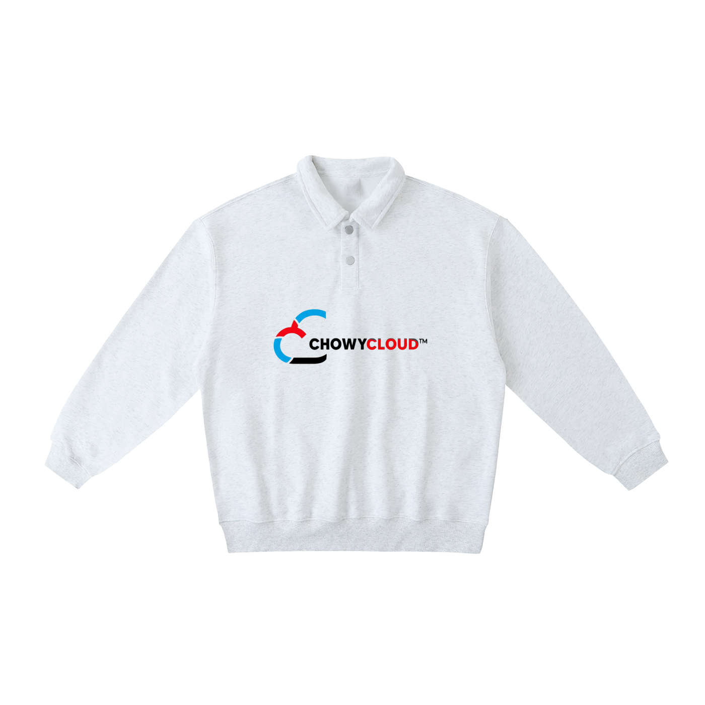 Heavyweight Polo-Collar Sweatshirt